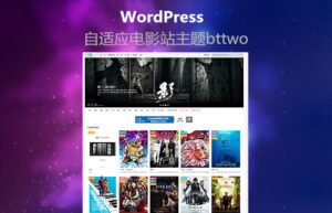 WordPress主题：自适应免费中文电影站主题Bttwo主题