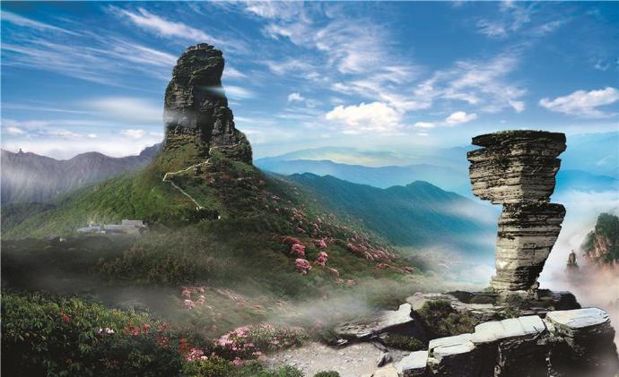 国内旅游推荐大家去贵州梵净山，全球第三哦